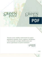 Menu Green Piece Abril 2021