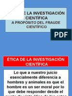 Etica en La Investigación Científica