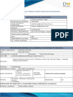 Plan de trabajo práctica profesional Alcaldía San José