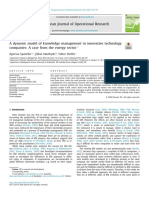 European Journal Of Operational Research: Agnessa Spanellis, Jillian Macbryde, Viktor D Ӧrﬂer