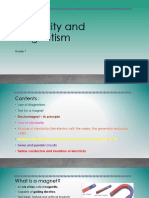 Electricity and Magnetism: Grade 7