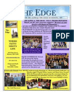 Edge Newsletter Number 8 Spring - Summer 2011