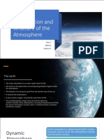 Composition & Structure of the Atmosphere
