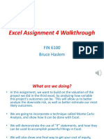 Module Six Excel Four Walkthrough