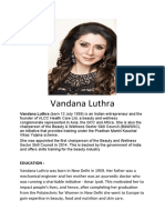 Vandana Luthra: Education
