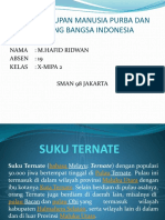 Tugas Kehidupan Manusia Purba Dan Nenek Moyang Bangsa