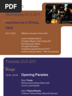 Download JazzAscona 2011 - Official Program by Stefano Besana SN57009346 doc pdf