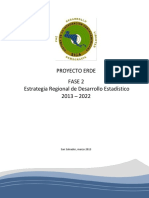 ERDE FASE II Estrategia Regional de Desarrollo Estadistico