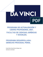 DAVINCI Guía 4 Derecho Procesal Penal (2021)