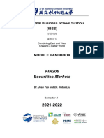 IBSS Module Handbook FIN206 - 2021-2022