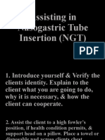 Assisting in Nasogastric Tube Insertion (NGT)