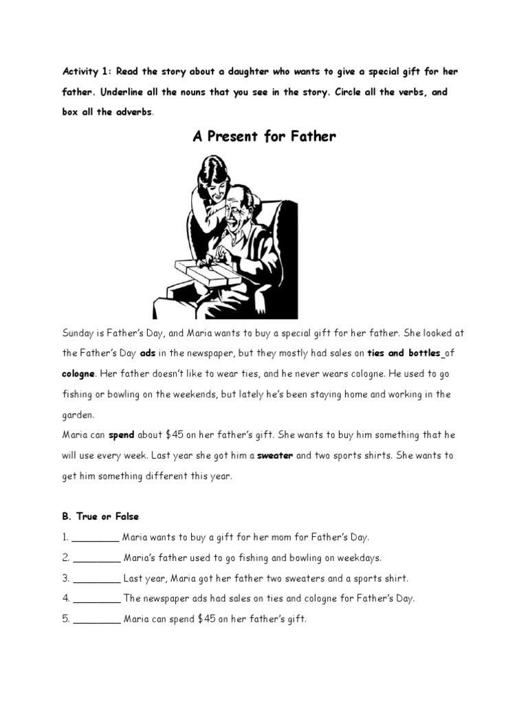 PARTS OF SPEECH BOOKLET PDF visual data 6