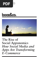 The Rise of Social Apponomics