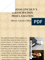 Lincoln's Emancipation Proclamation Freed Slaves