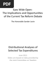 Eyes Wide Open: The Implications and Opportunities of The Current Tax Reform Debate