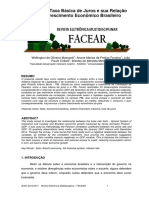 Analise Da Taxa Basica de Juros e Sua Relacao Com o Crescimento Economico Brasileiro