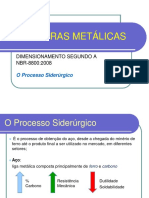 DIMENSIONAMENTO ESTRUTURAS METÁLICAS NBR 8800