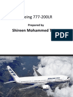 Boeing 777-200LR: Shireen Mohammed Taher