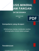 ANALISIS MINERAL DALAM MP-ASI