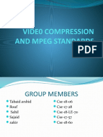 Vide0 Compression and Mpeg Standards