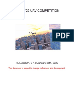 ICUAS 2022 UAV Competition Rulebook - v1.0