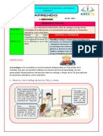 Actividad Personal 28 Setiembre