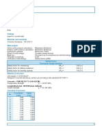 Cantilever Wall Analysis Input Data: Project