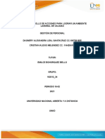 Paso 3. Colaborativo Gestión de Personal