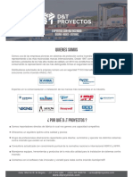 Brochure D&T Proyectos 2022