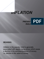 Inflation: Presented by Ranjith