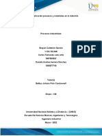 Tarea - 1 - Grupo - 146 (2) Procesos Industriales ,. Carlos Soto1.5