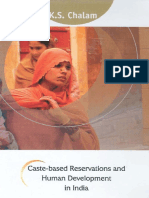 K S Chalam - Caste-Based Reservations and Human Development in India-Sage Publications Pvt. LTD (2007)