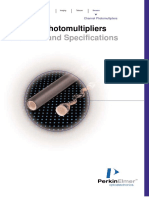 Channel Photomultipliers: Overview and Specifications