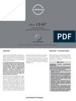 2021 Nissan Leaf Owner Manual