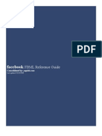 Facebook: FBML Reference Guide