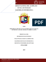 Implementación de Una Plataforma Big Data para El Estudio de Casos de Anemia en América Latina