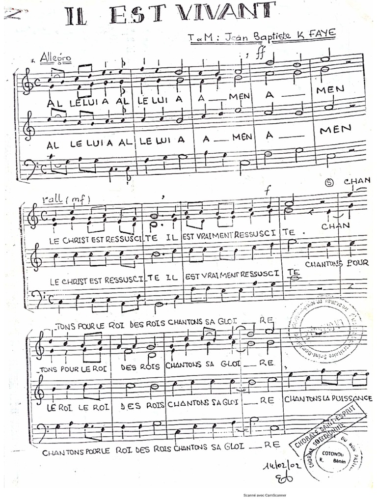 Il Est Vivant Pdf