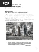 La Condición de Ciudad - Nicolas Martelletti