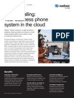 Webex Calling: Your Business Phone System in The Cloud: Benefits