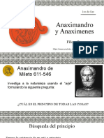 Anaximandro y Anaxímenes