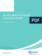 Accumulation Account Insurance Guide: Issued 28 February 2022