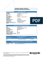 Certifica de Envío Revoca Patrocinio y Poder (Folio 9)