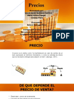 Precio Formuclacion