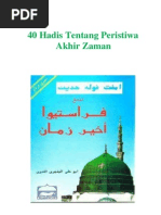 Download 40 Hadis Tentang Peristiwa Akhir Zaman  Matan Hadis Arab by aavimarga SN57020555 doc pdf