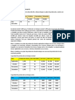 Ejercicio 4 Matriz de Transporte