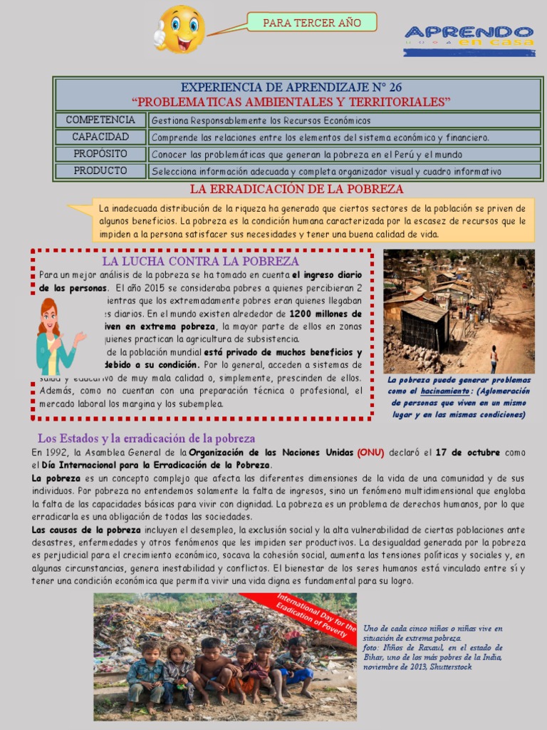 Erradicación de La Pobreza | PDF | Pobreza | Pobreza e indigencia
