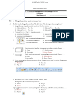 Soal PTS TIK Semester 2