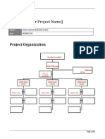 TT-10245 Simple Project Organization Diagram