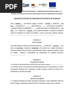 Exemplo de Carta de Rescisão de Contrato de Trabalho