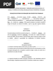 Exemplo de Carta de Rescisão de Contrato de Trabalho